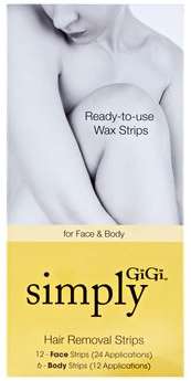 GIGI PRE-WAXED STRIPS FACE/BODY