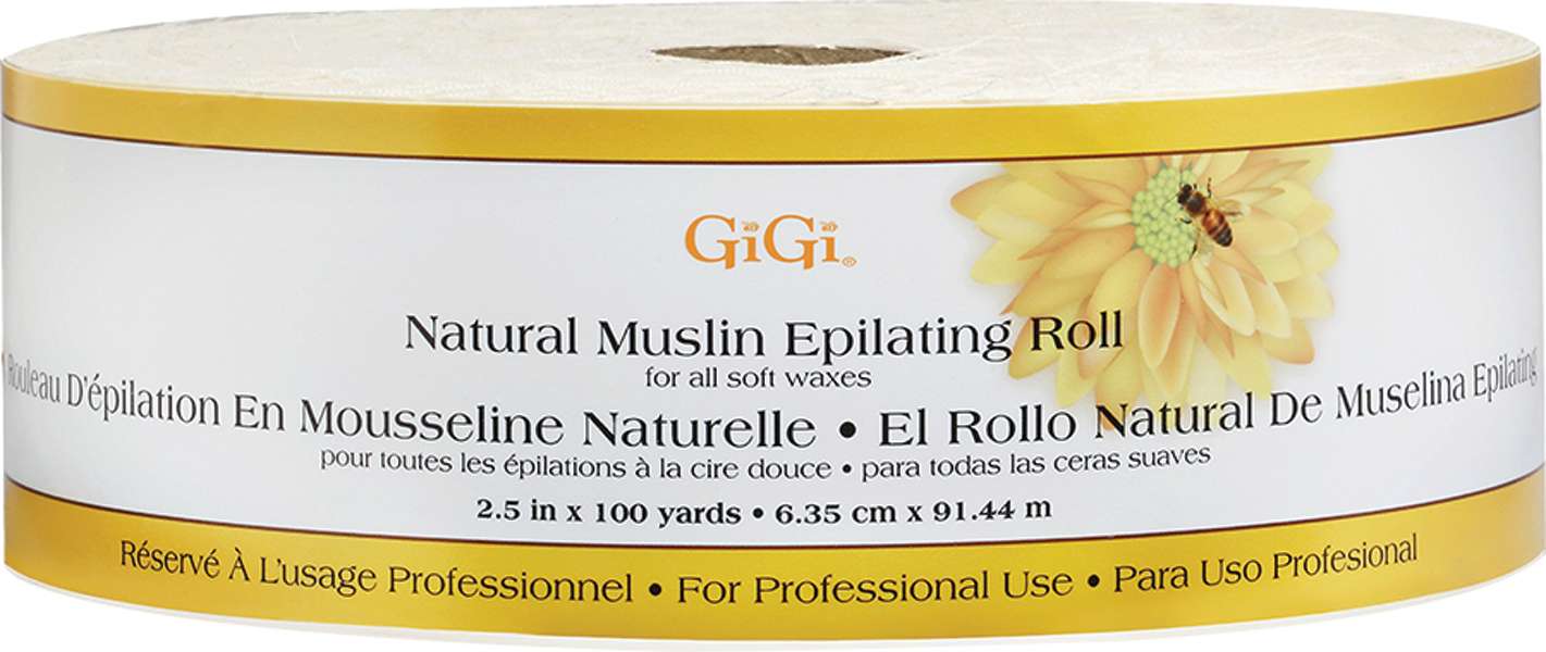 GIGI STRIPS NAT MUSLIN EP ROLL 2.5IN