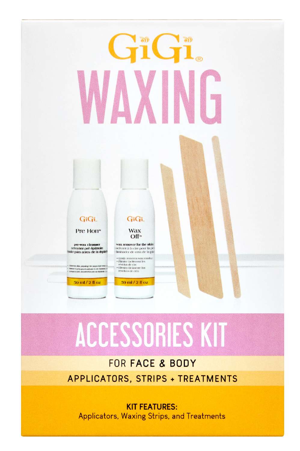 GIGI KIT WAXING ACCESSORIES FACE/BODY