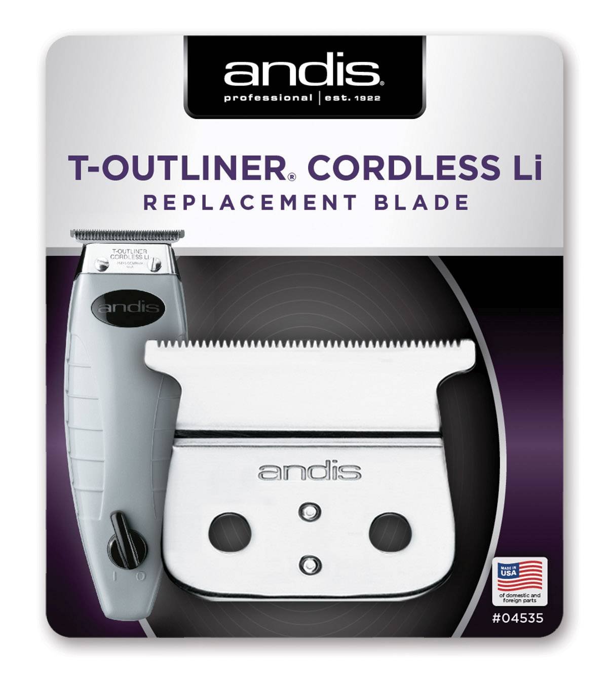 ANDIS BLADE T-OUT CORDLESS LI T-SHA