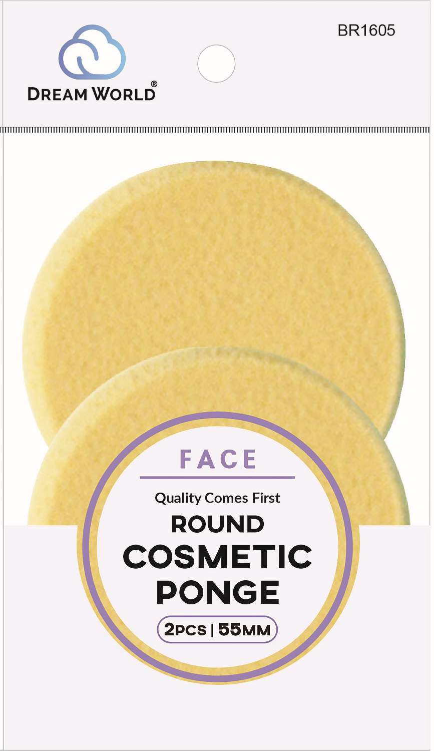 DREAM C/SPONGE ROUND 55MM 2PC