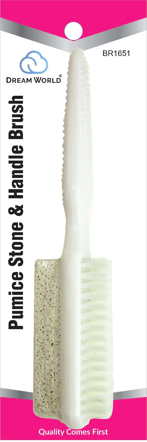 DREAM FOOT PUMICE STONE AND BRUSH