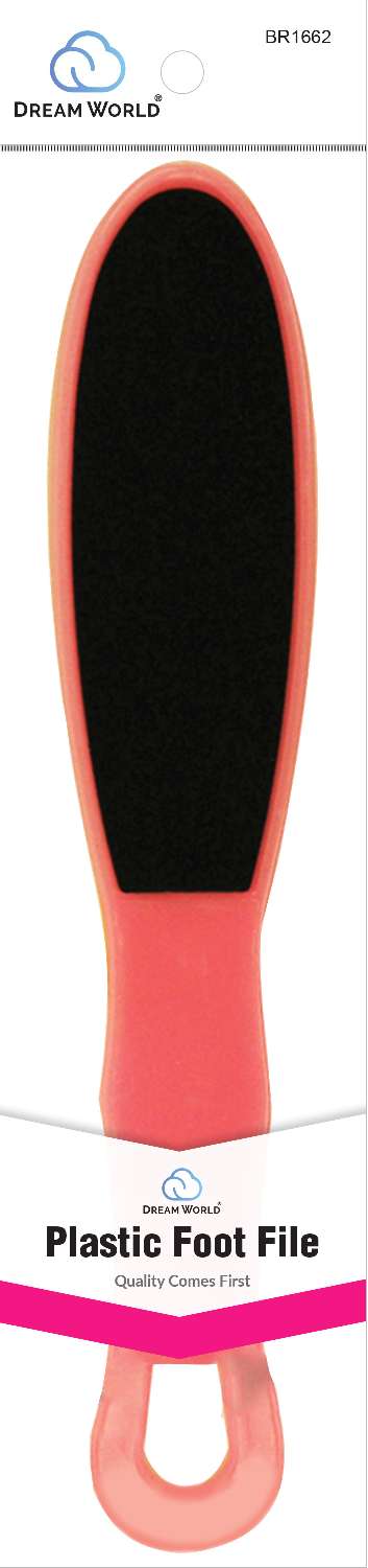 DREAM FOOT FILE ROUND PLASTIC