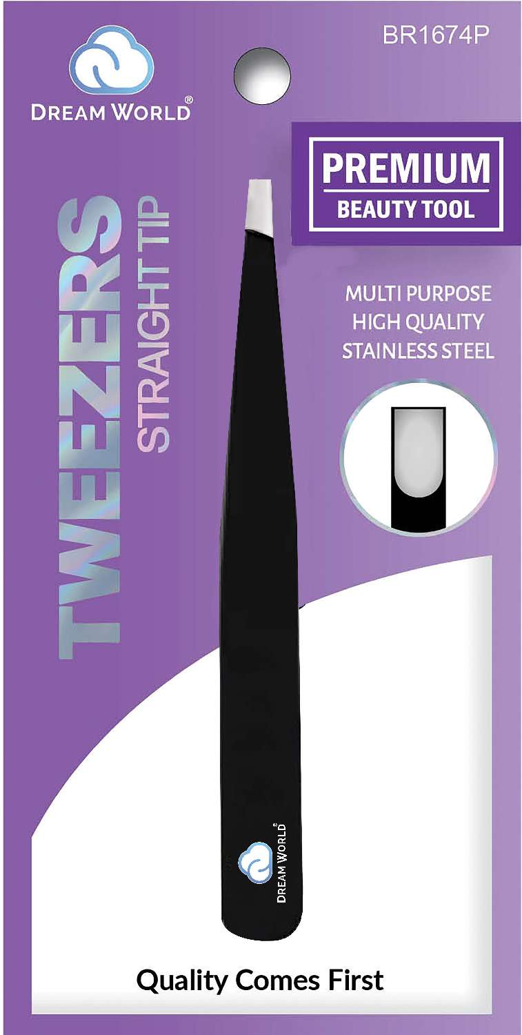 DREAM PREMIUM TWEEZERS STRAIGHT TIP
