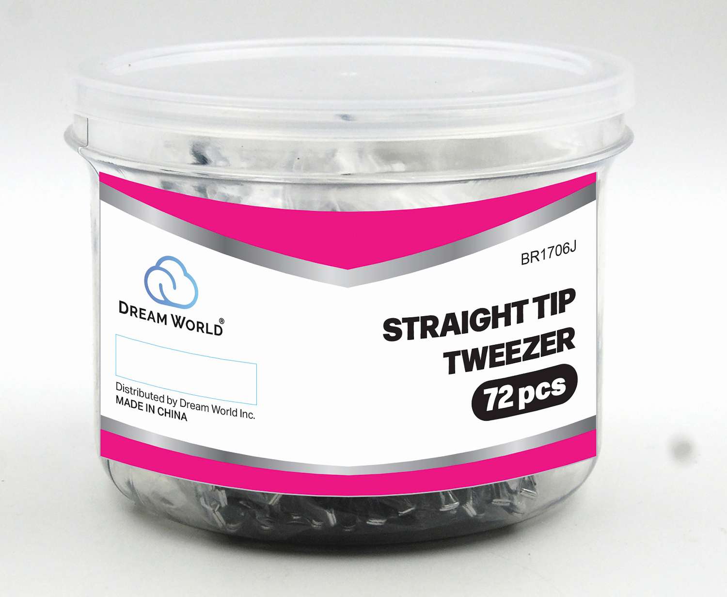DREAM TWEEZER - STRAIGHT TIP 72PC/JR
