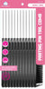DREAM COMB BULK PARTING PIN TAIL 12PC BLACK