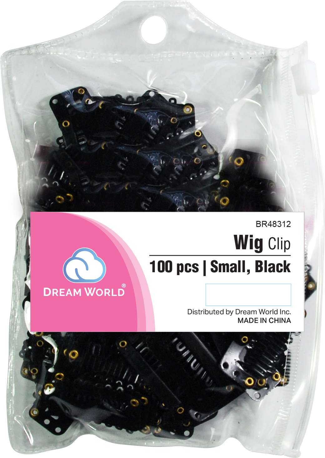 DREAM CLIP WIG-100PC BLACK