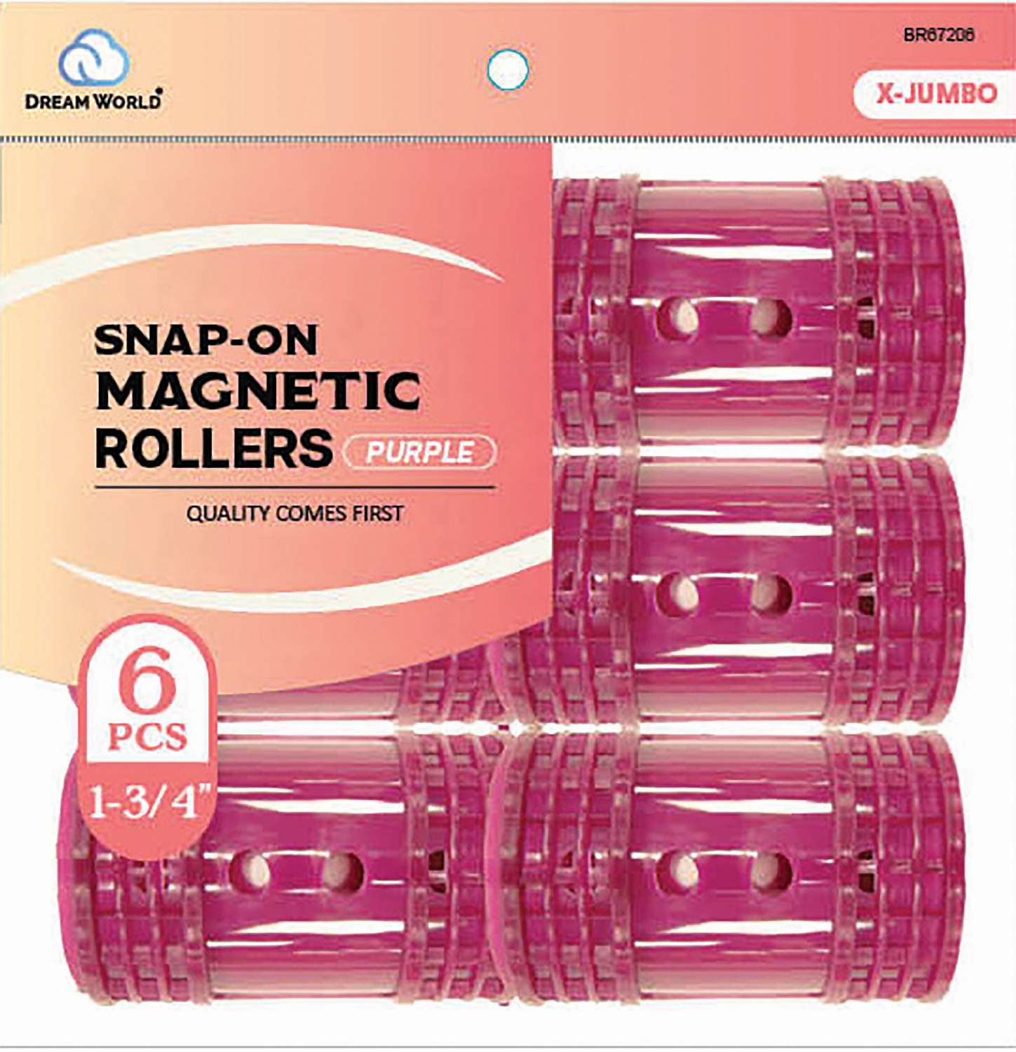 DREAM ROLLER S/ON MAG-PU 6CT  X-JUMBO