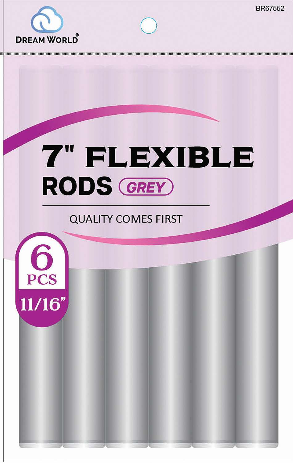 DREAM ROD FLEX 7  GREY 6CT