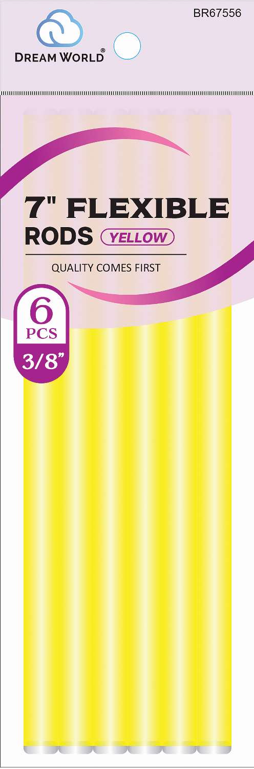 DREAM ROD FLEX 7  YELLOW 6CT