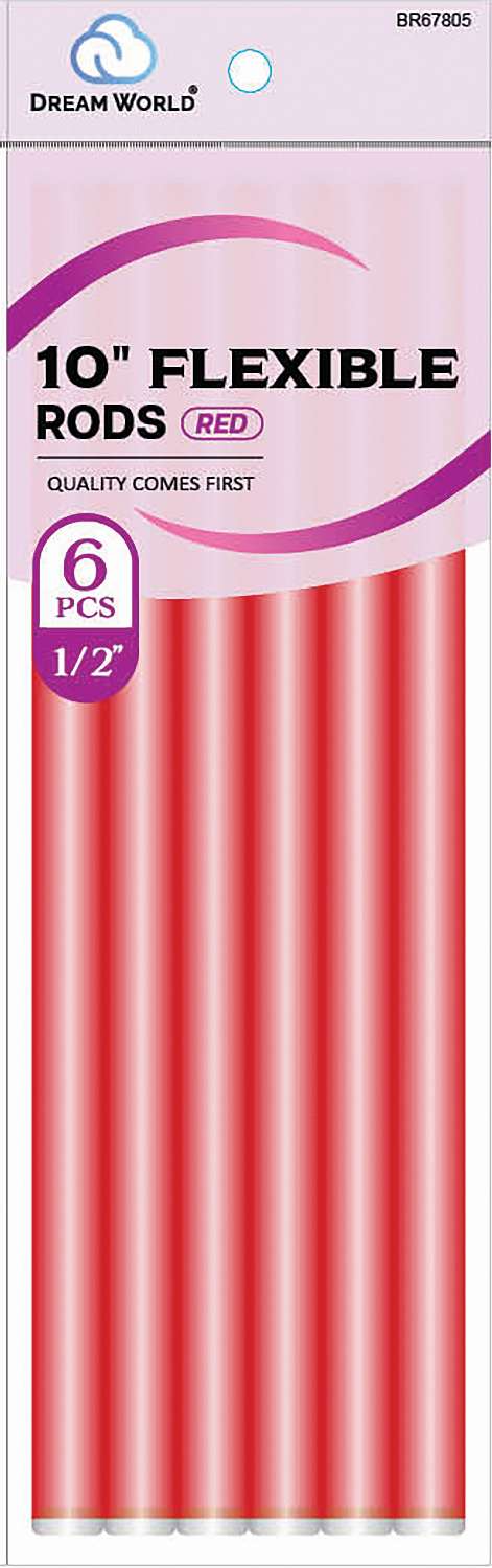 DREAM ROD FLEX 10  RED 6CT