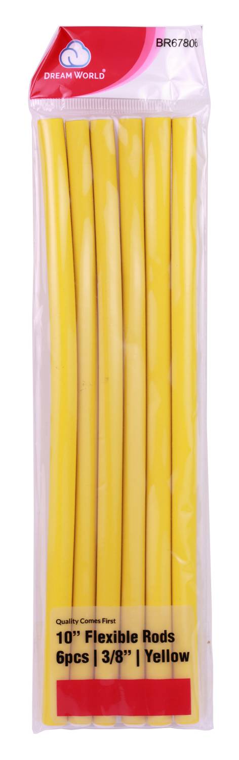DREAM ROD FLEX 10  YELLOW 6CT