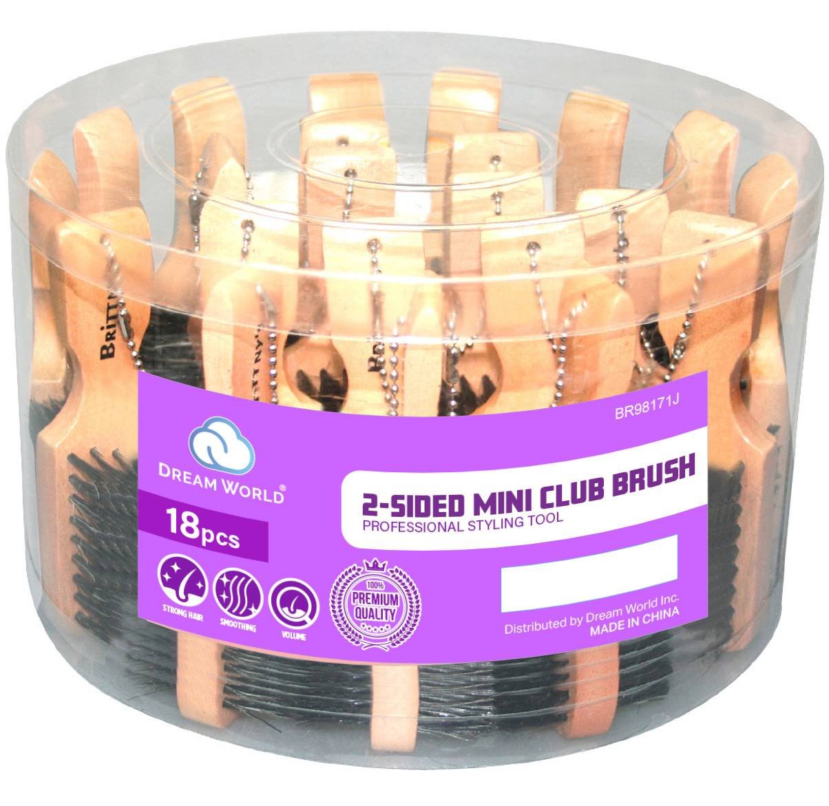 DREAM BRUSH 2-SIDE CLUB MINI 18 / JR