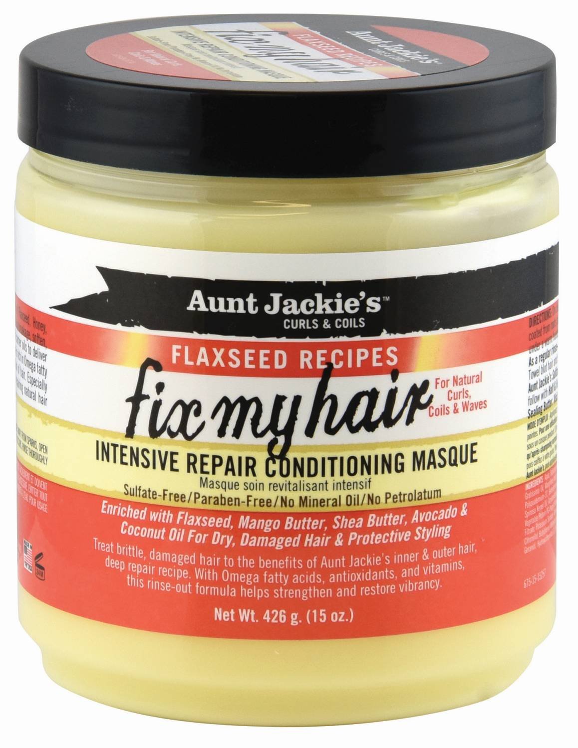 AUNT J FLAX FIX MY HAIR MASQUE