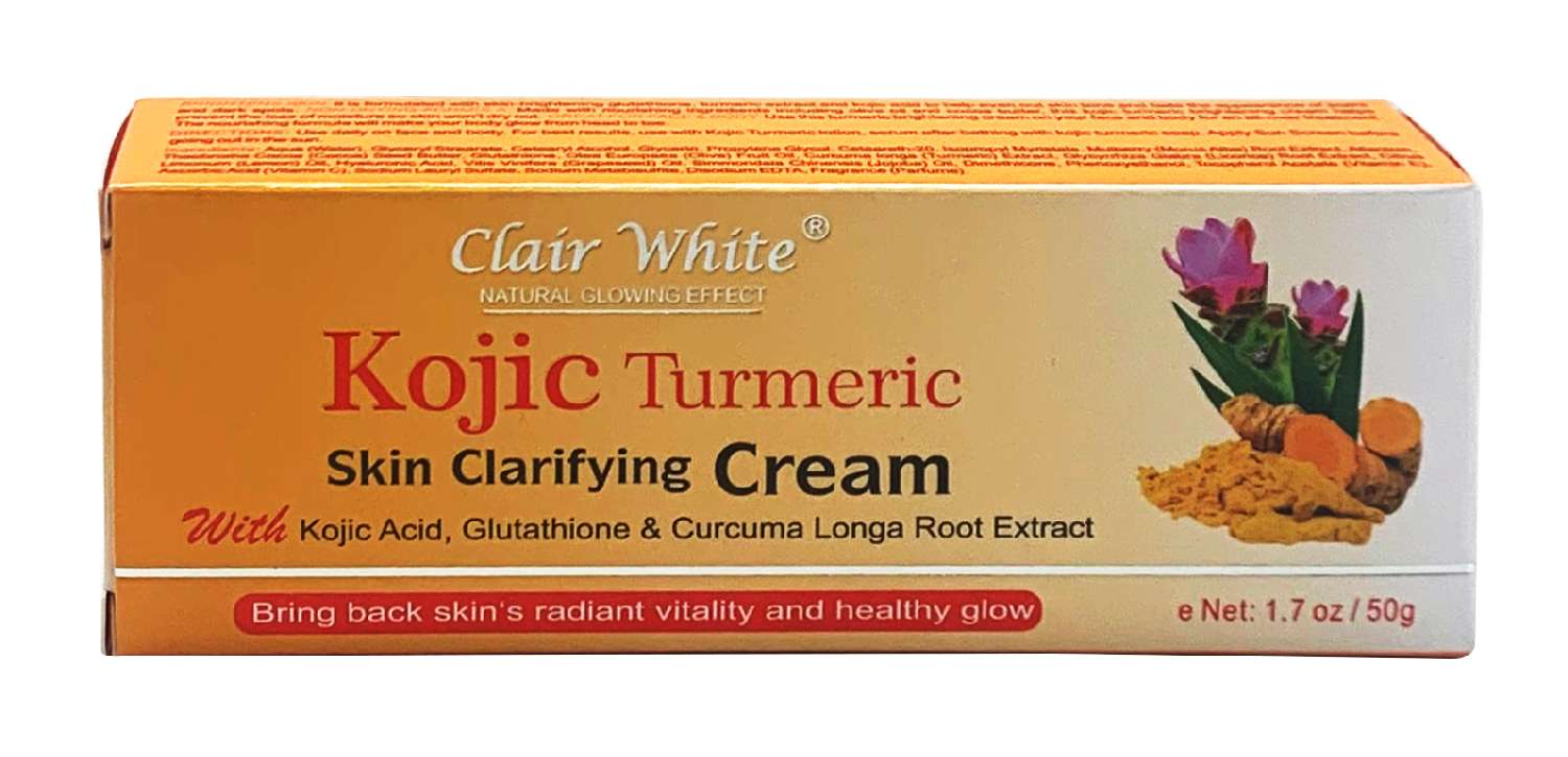 CLAIR WHITE KOJIC TURMERIC CREAM CLAIR WHITE KOJIC TURMERIC CREAM