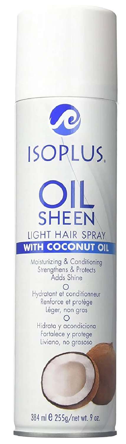 ISOPLUS COCONUT OIL LIGHT OIL SHEEN 9 OZ