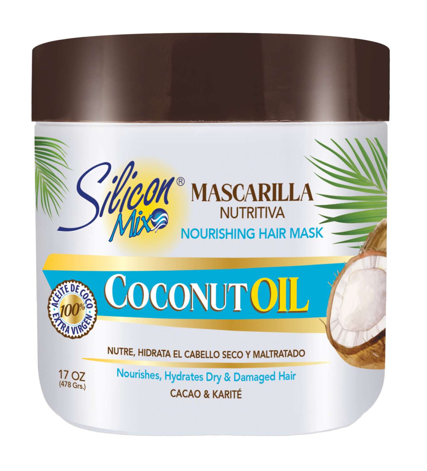 SILICON MIX COCONUT OIL TREATMENT 17 OZ