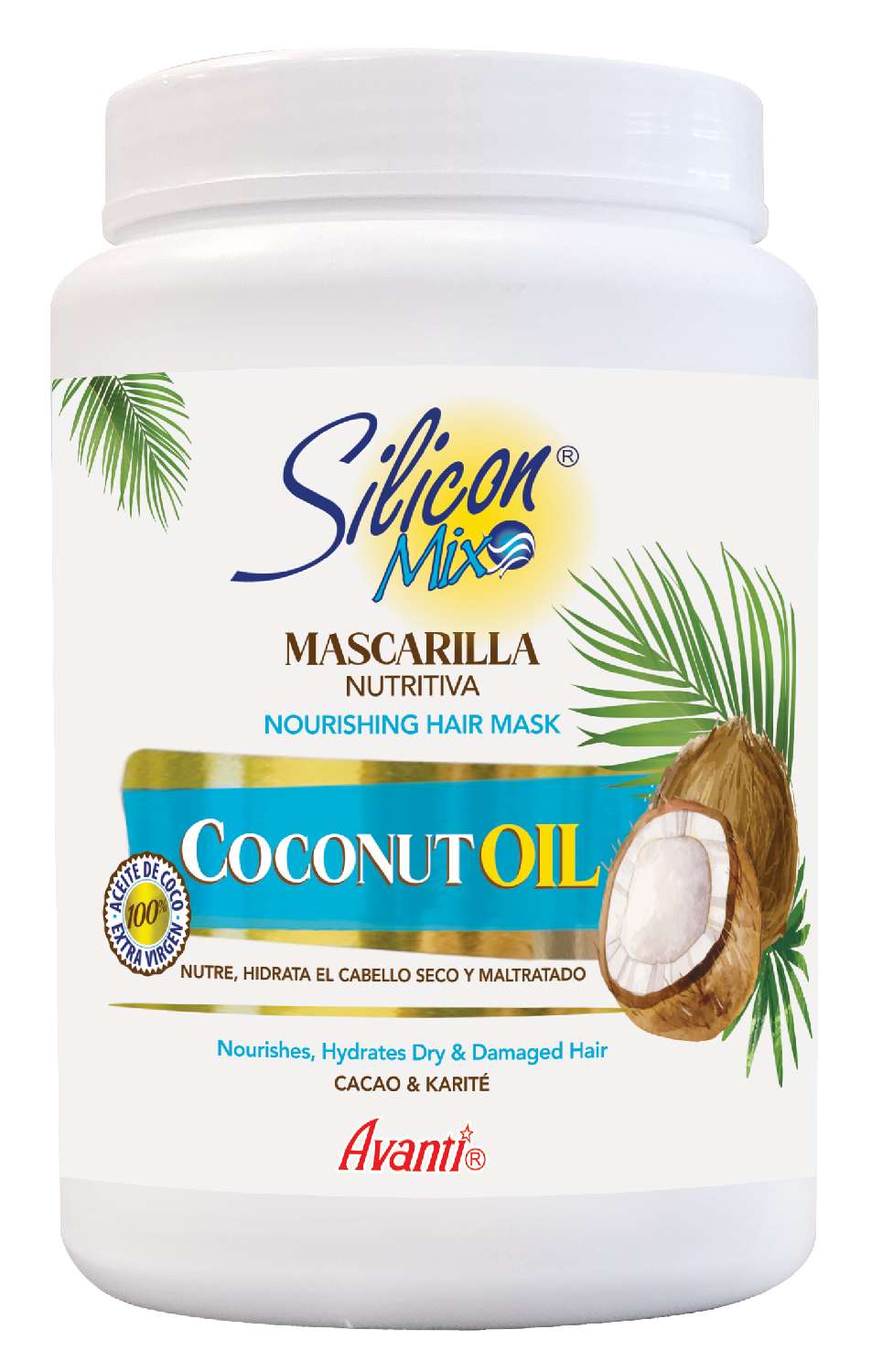 SILICON MIX COCONUT OIL TREATMENT 60 OZ