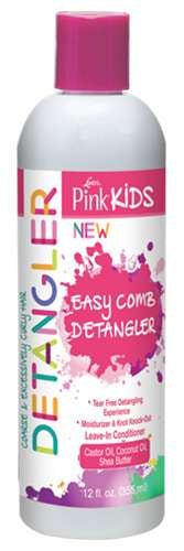 PINK KIDS EASY COMB DETANGLER