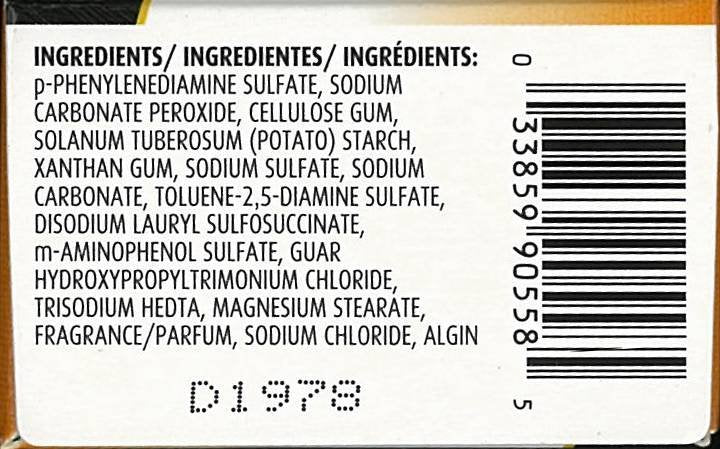 Ingredient List