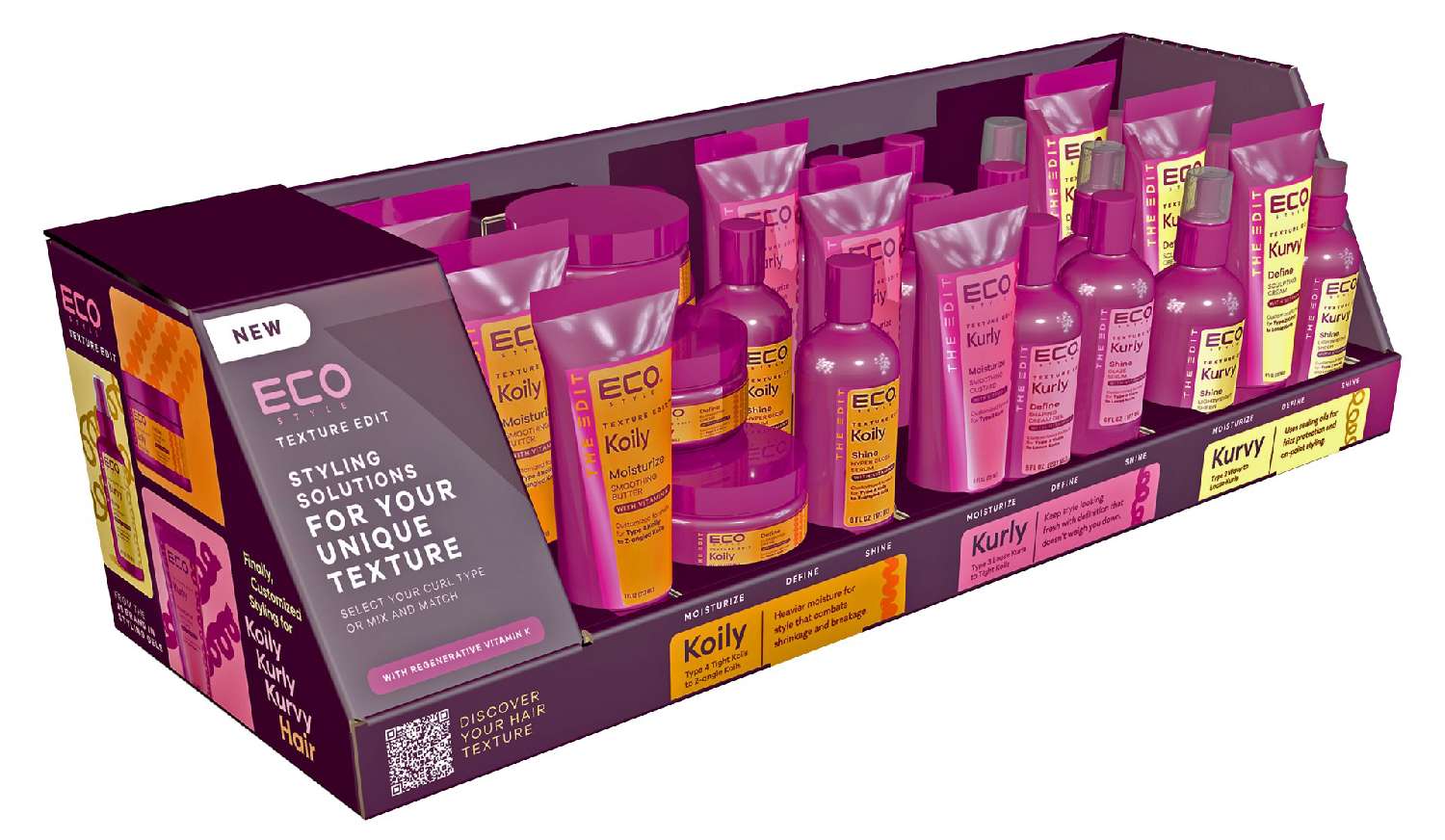 ECO TEXTURE EDIT 27 PC DISPLAY