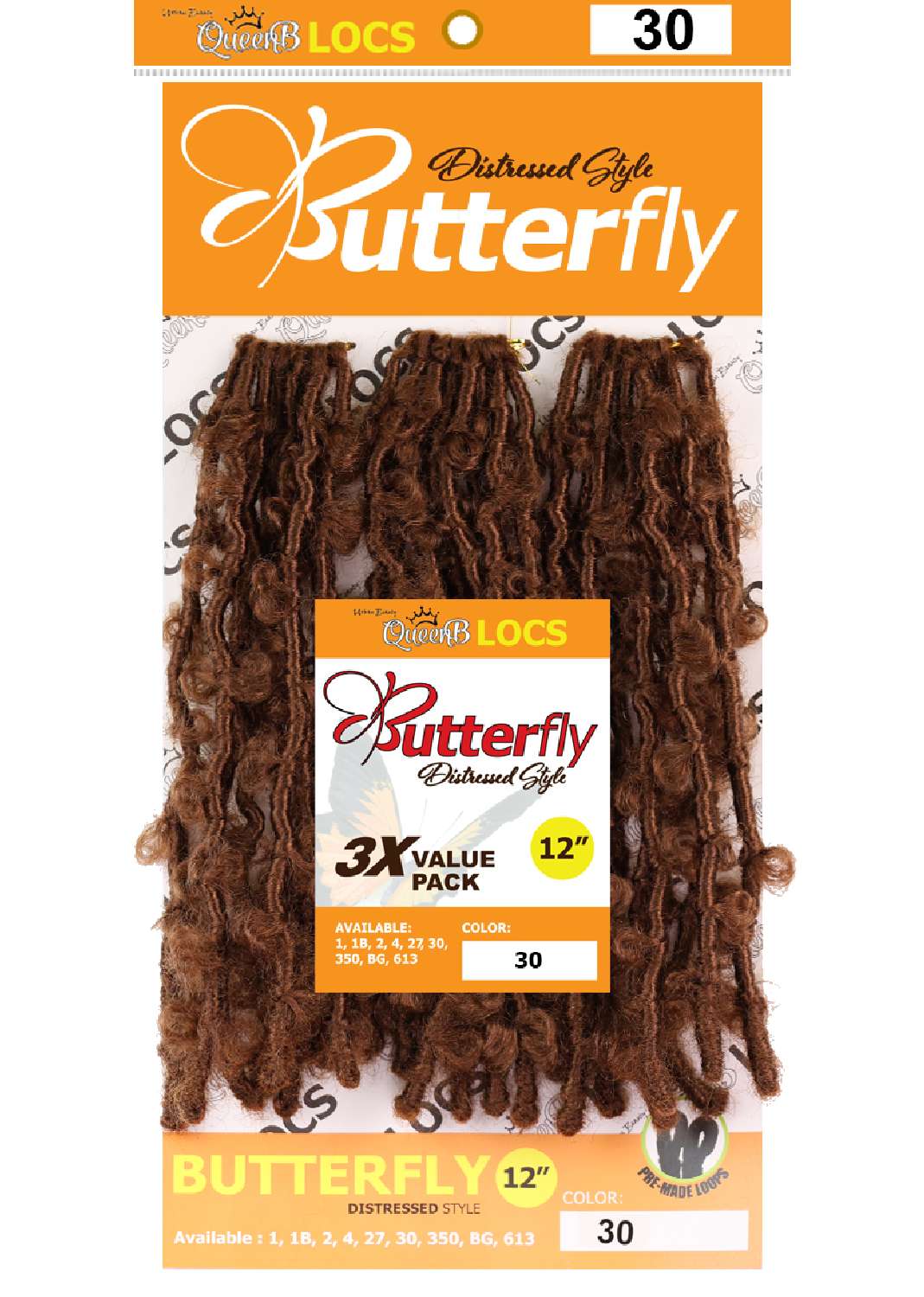 SYN BUTTERFLY LOCS