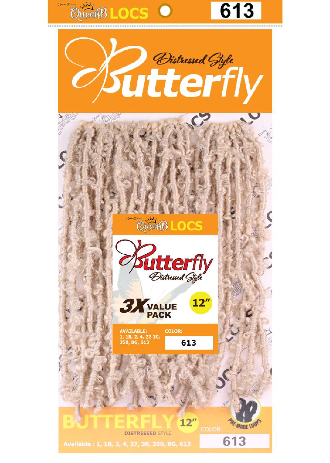 SYN BUTTERFLY LOCS