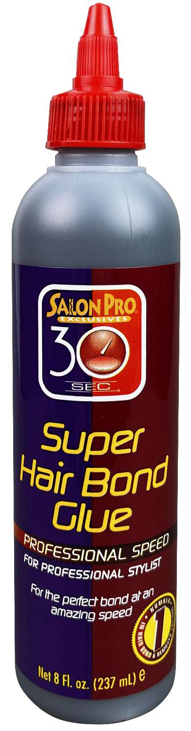 SALON PRO 30 SEC HAIR BONDING GLUE 8 OZ