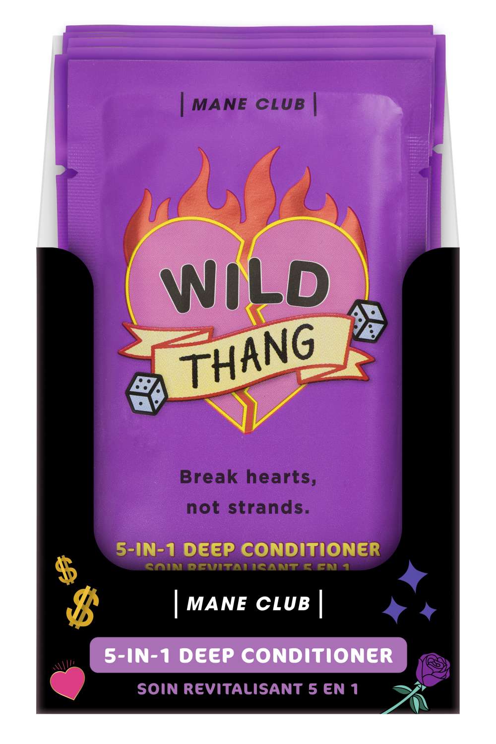 MANE CLUB PK 6/DP WILD THANG