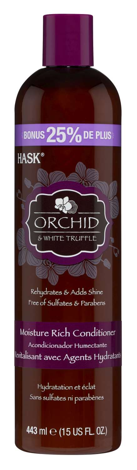 HASK ORCHID/WHT TROUFL COND BN
