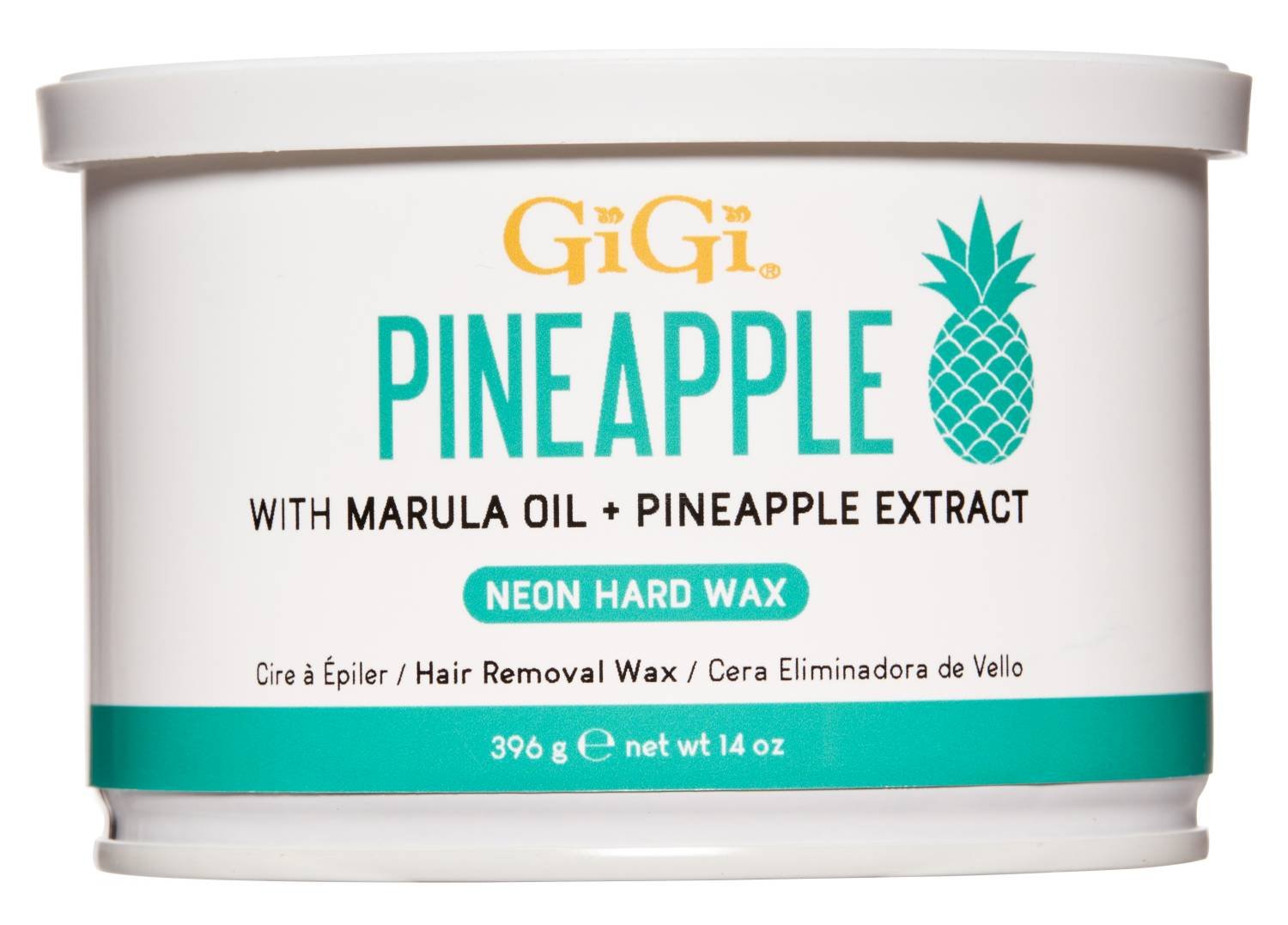 GIGI WAX NEON PINEAPPLE HARD