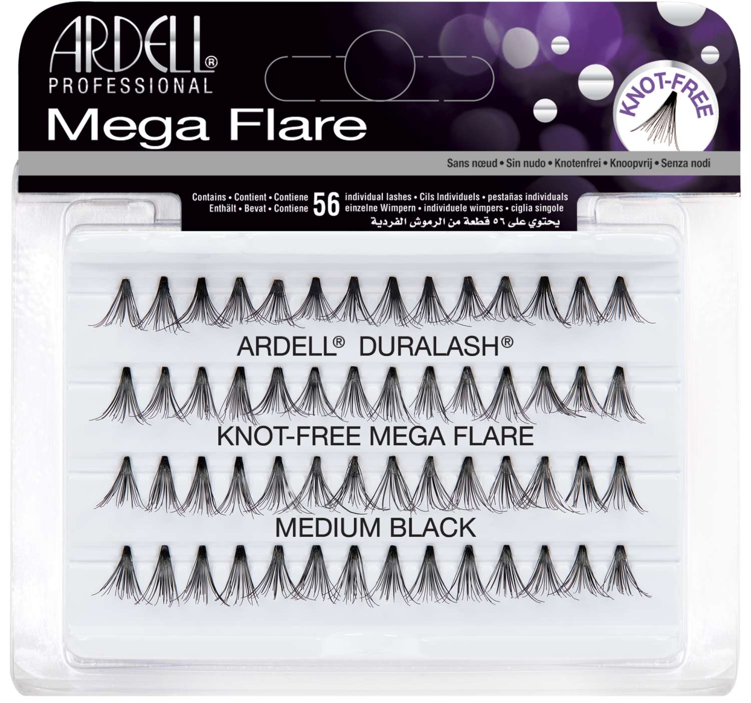 ARDELL MEGA FLARE IND KNOT-FREE MEDIUM