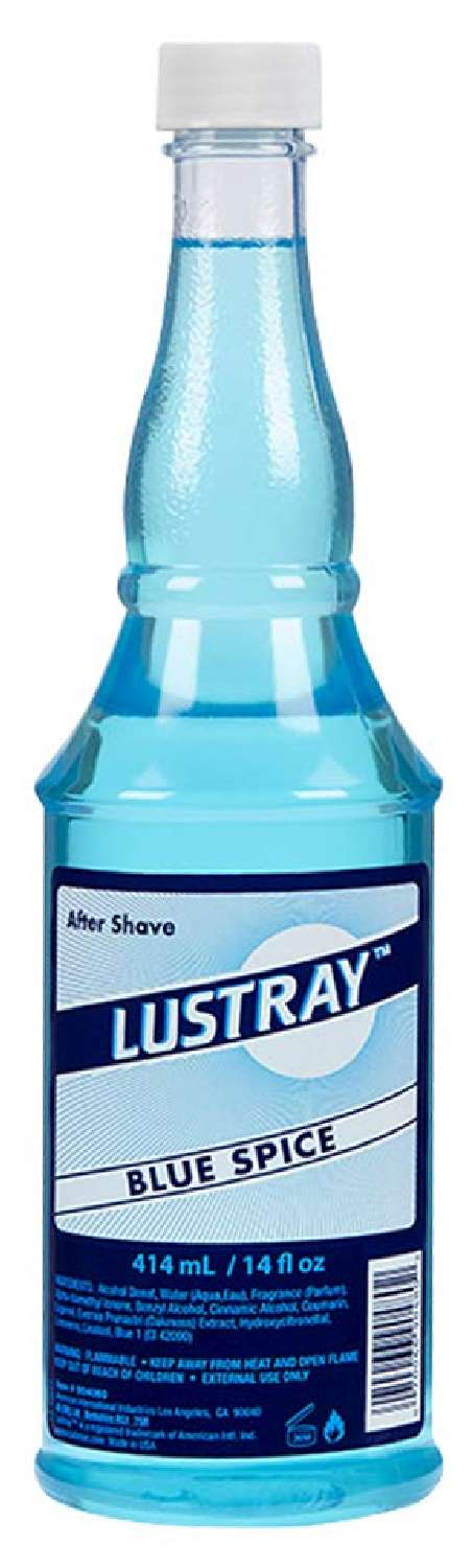 CMAN LUSTRAY AFTER SHAVE BLUE SPICE