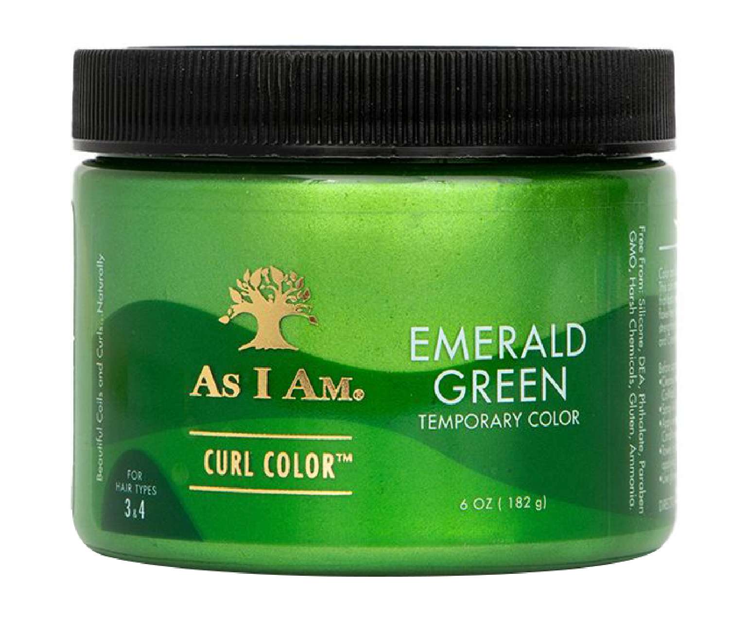 AS I AM CURL COLOR GREEN EMERALD