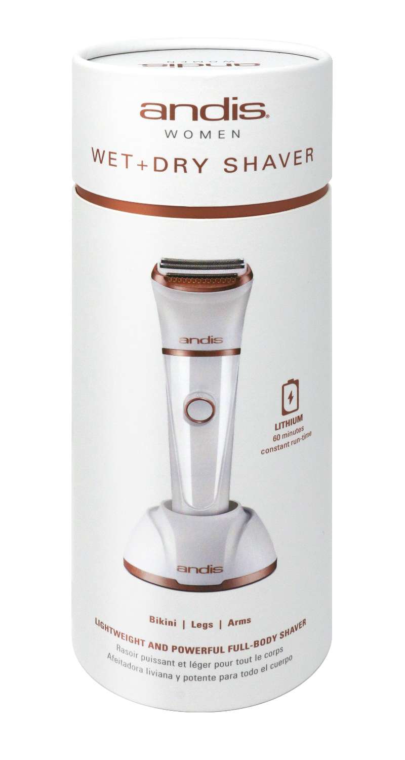 ANDIS SHAVER WOMANS WET+DRY