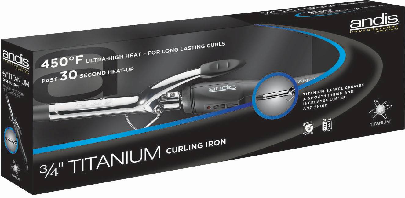 ANDIS TITANIUM C/IRON