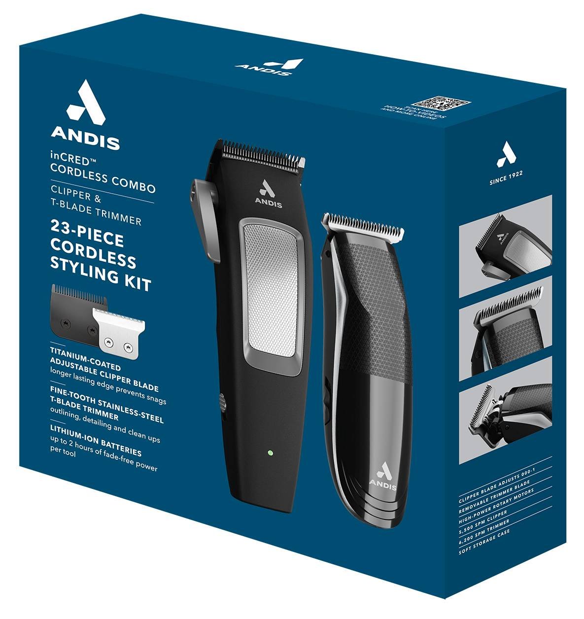 ANDIS AT-HOME COMBO INCRED CLIP/TRIM