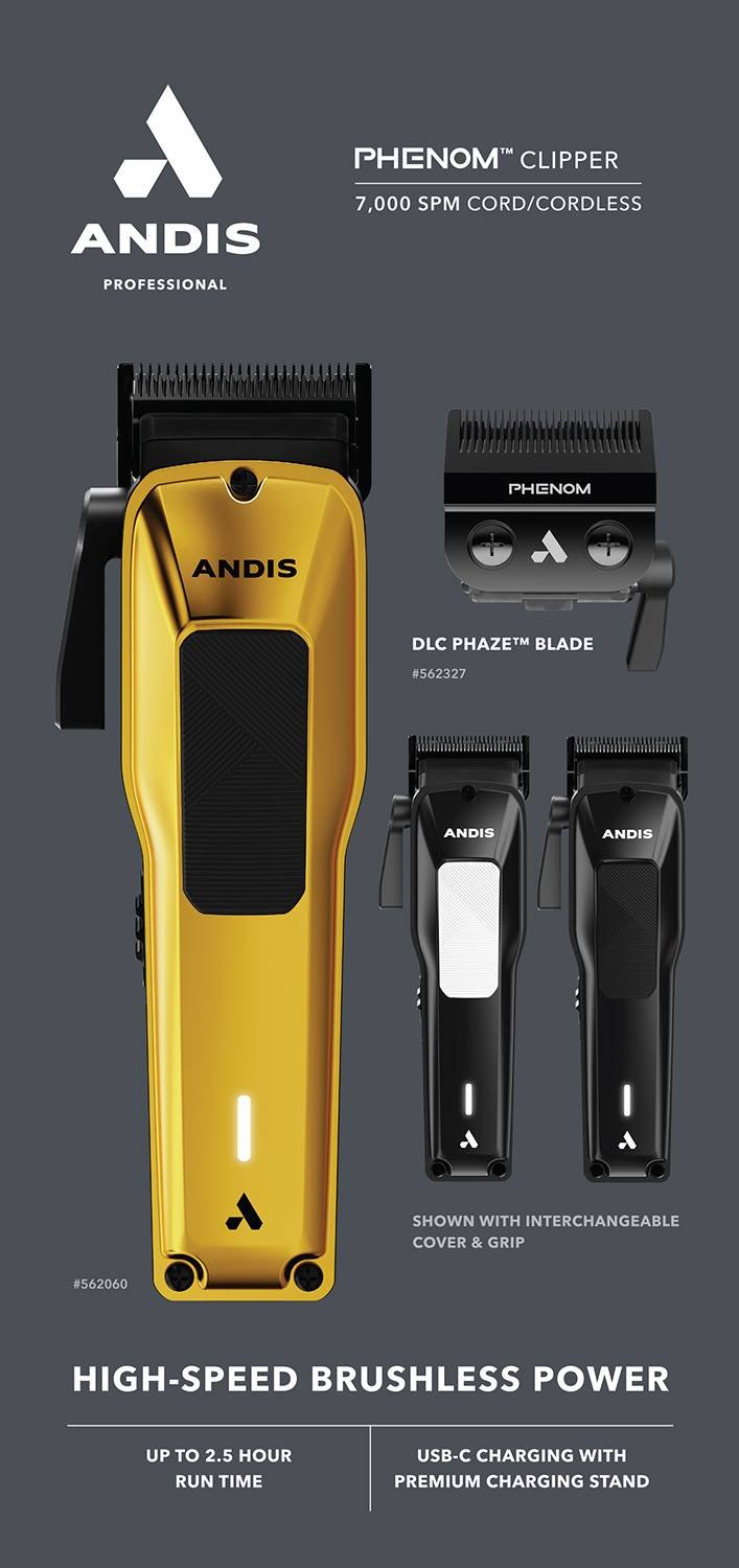 ANDIS CLIPPER PHENOM CORDLESS