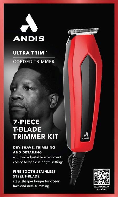 ANDIS AT-HOME TRIMMER ULTRA TRIM RED
