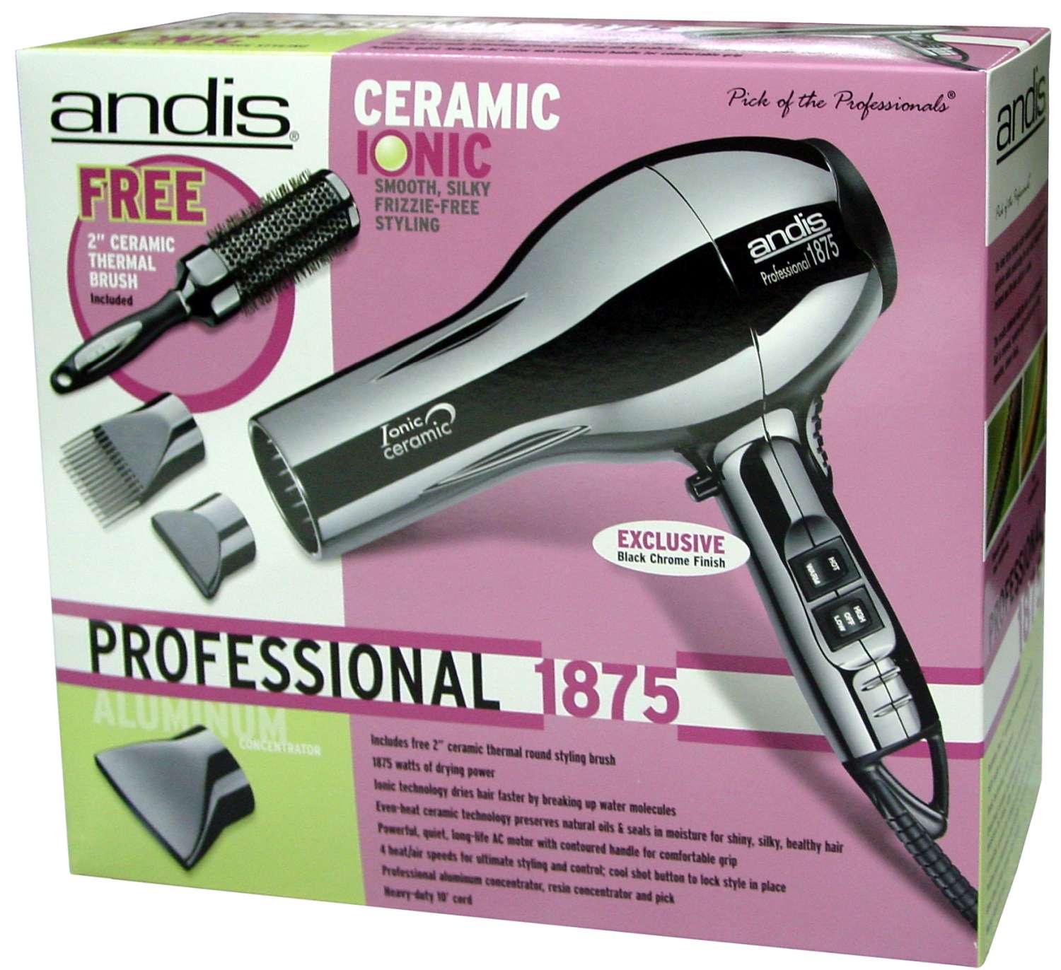ANDIS DRYER PRO B/CHROME