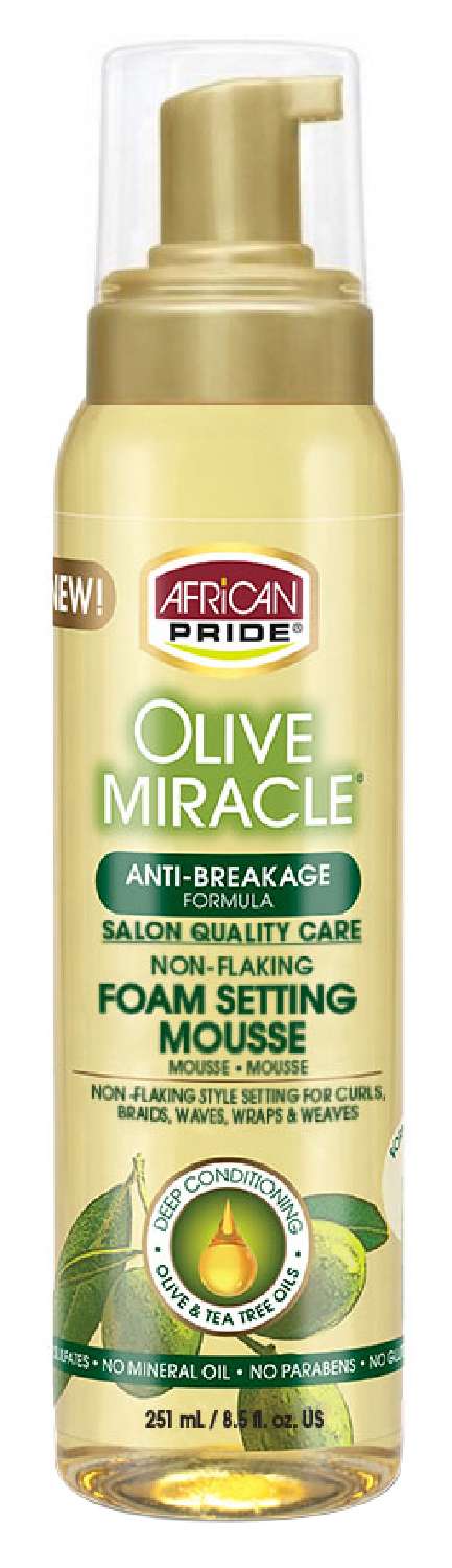A/P OLIVE FOAM SET MOUSSE