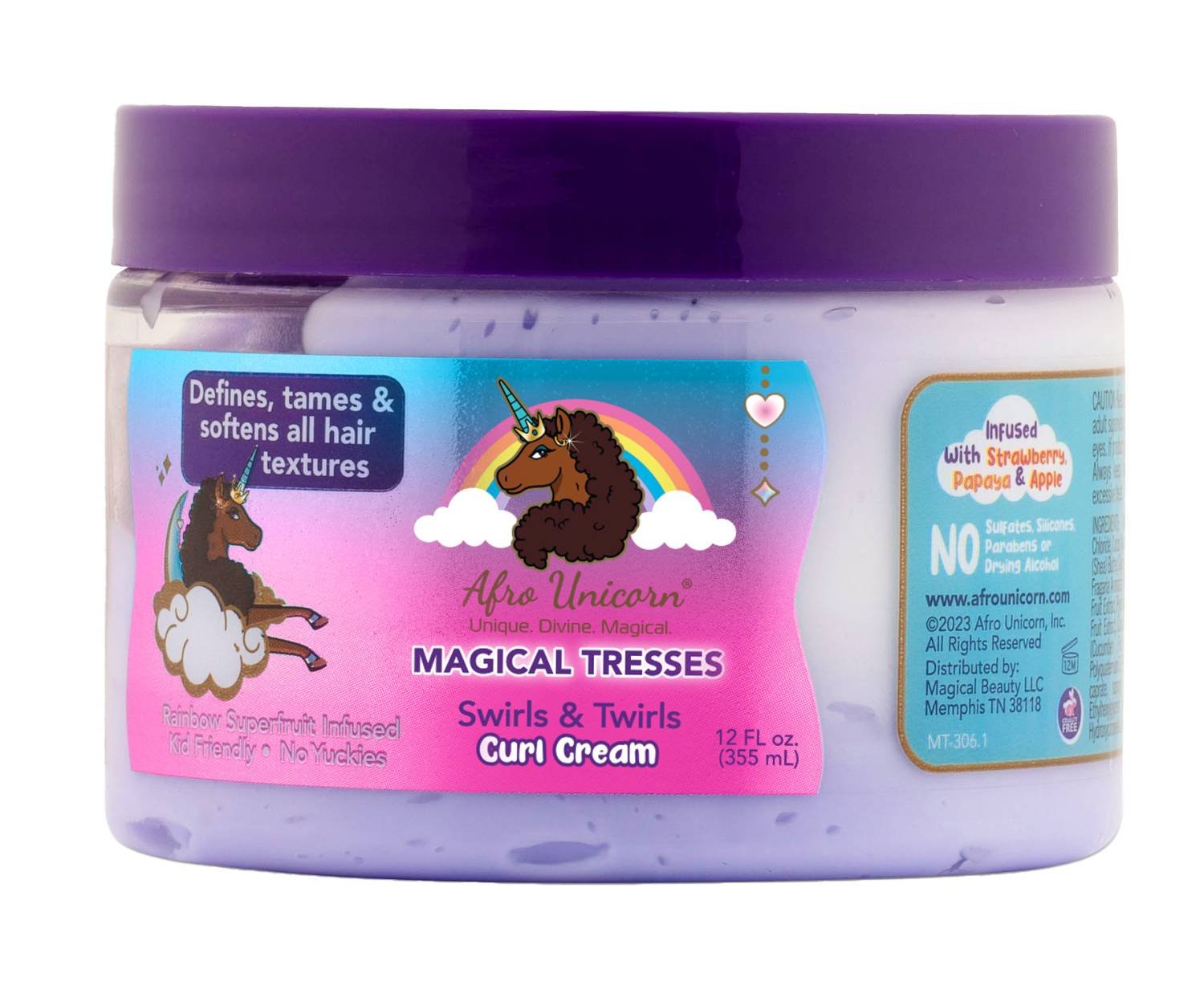 AFRO UNICORN CURL CREAM 12 OZ