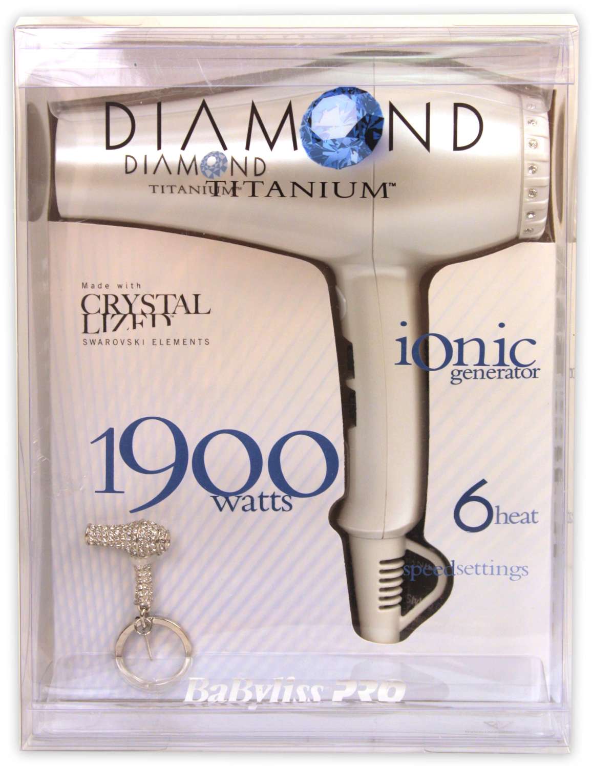 BABYLISS DIAM TITAN DRYER WHITE