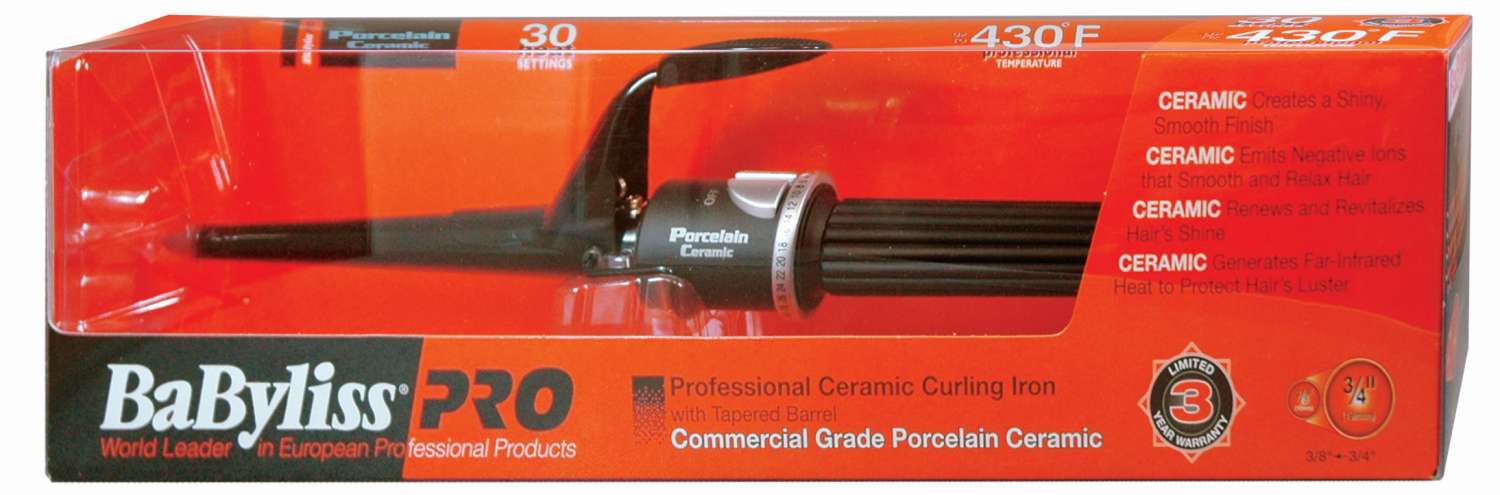 BABYLISS PORC TAPERED IRON