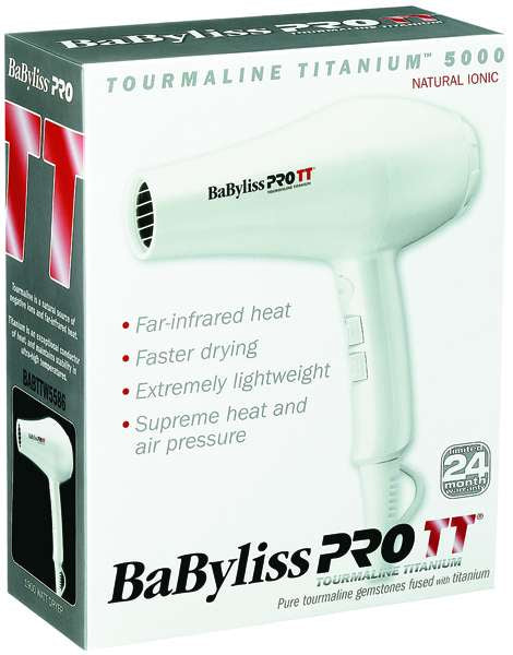 BABYLISS T/T DRYER 5000 WHITE