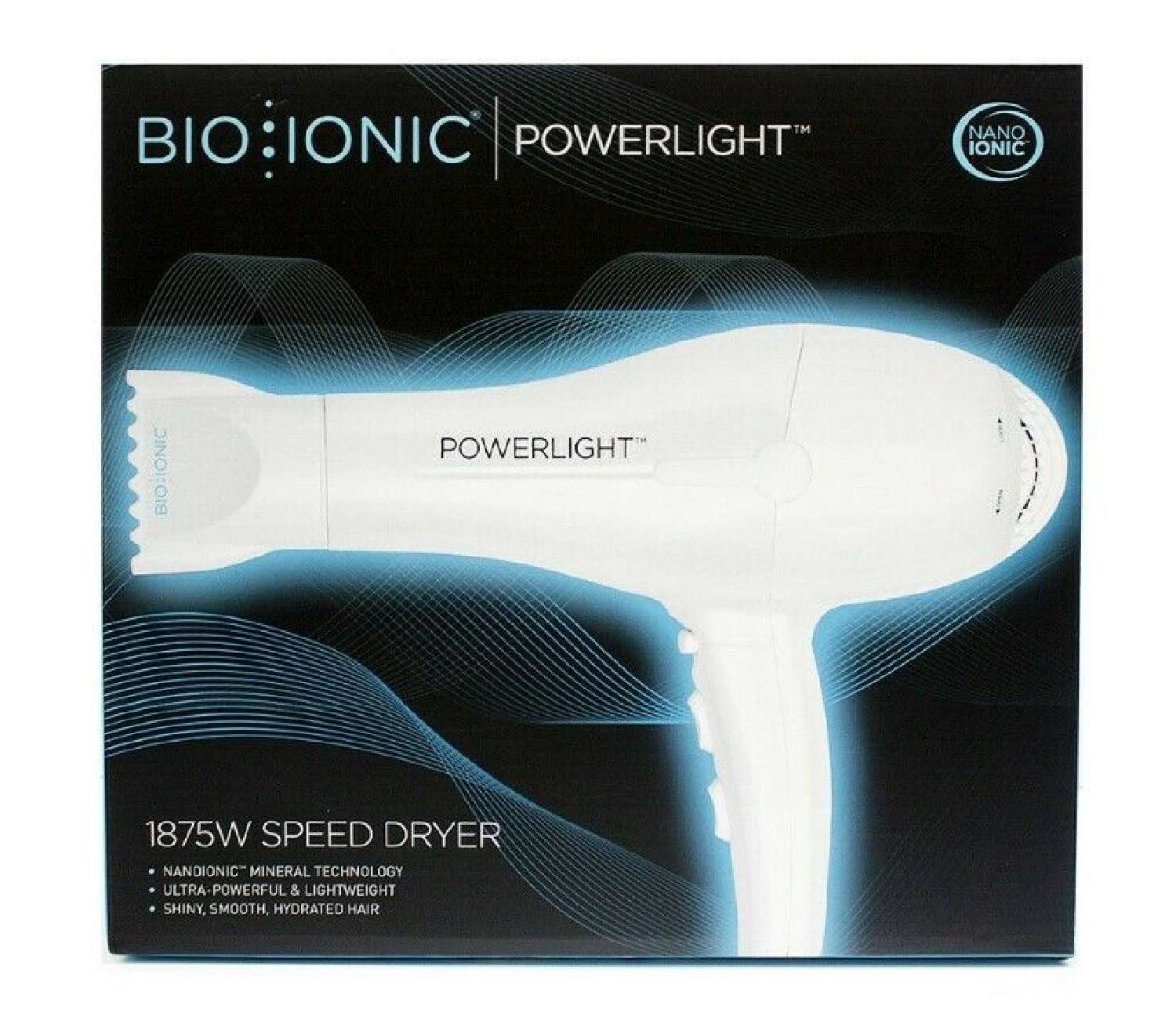 BIOIONIC DRYER POWERLIGHT WHT