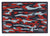 BABYLISS BARBER MAT MAGNETIC RED CAMO