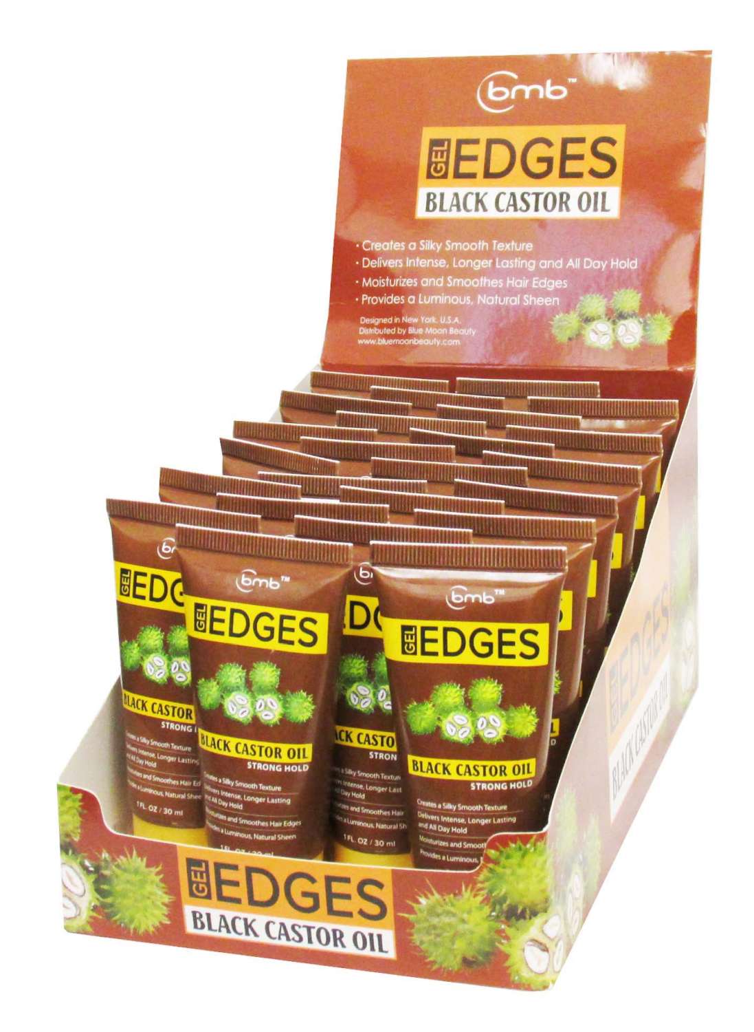BMB EDGES GEL BLACK CASTOR 24/D