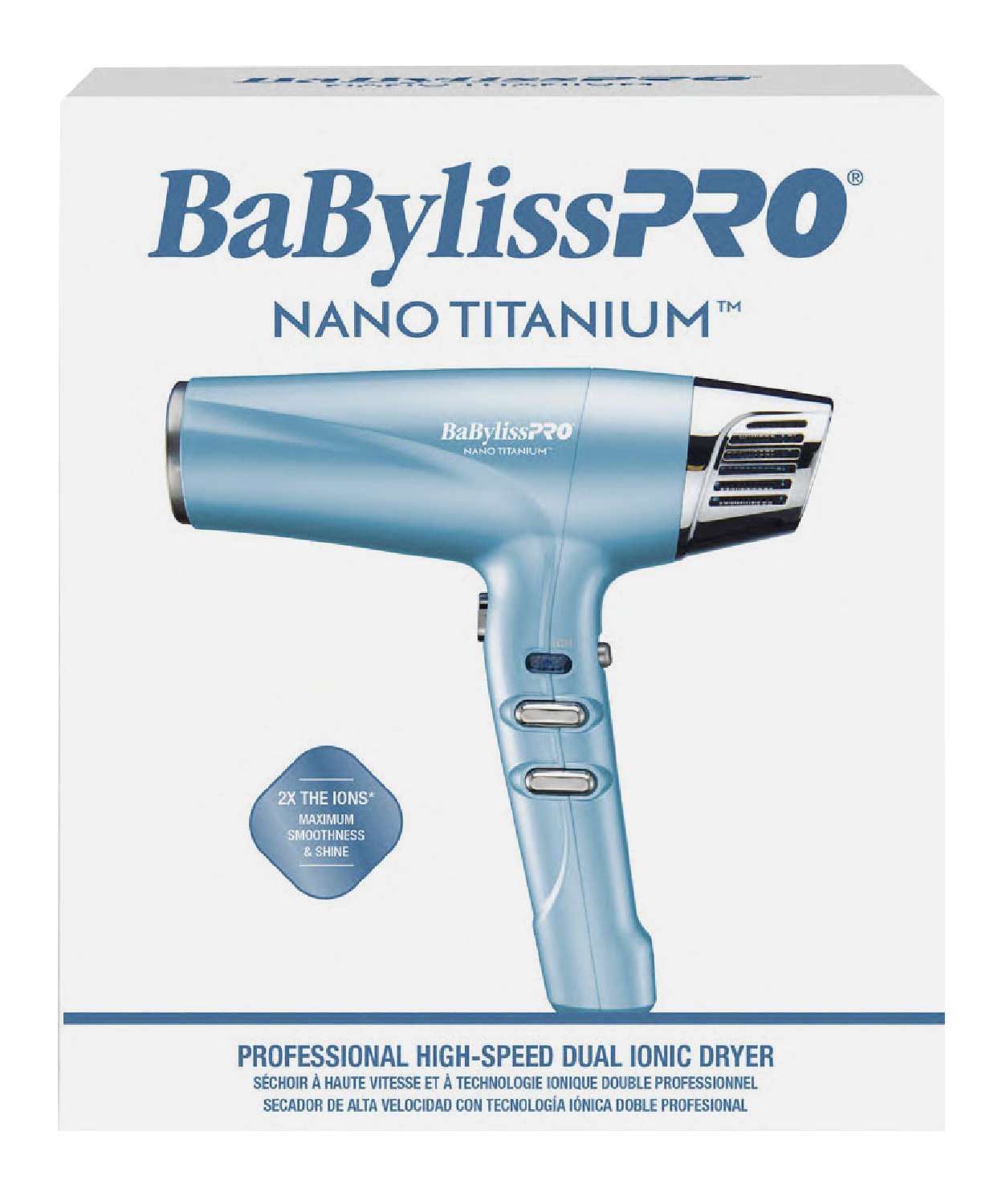 BABYLISS N/T DRYER HI-SPEED DUAL ION