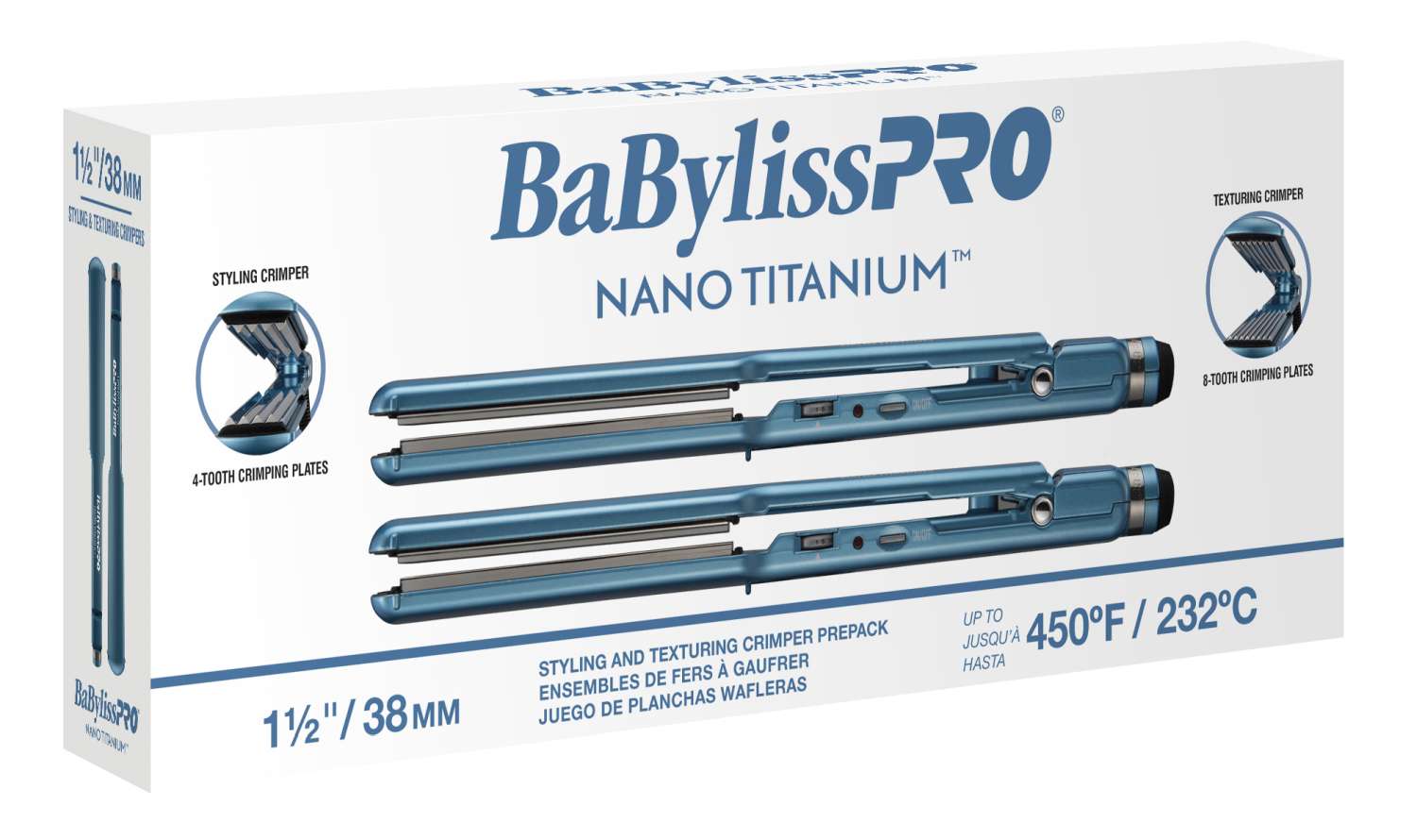 BABYLISS N/T PPK CRIMPING IRONS